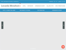 Tablet Screenshot of locandamenabuoi.it